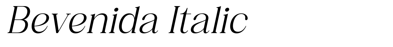 Bevenida Italic